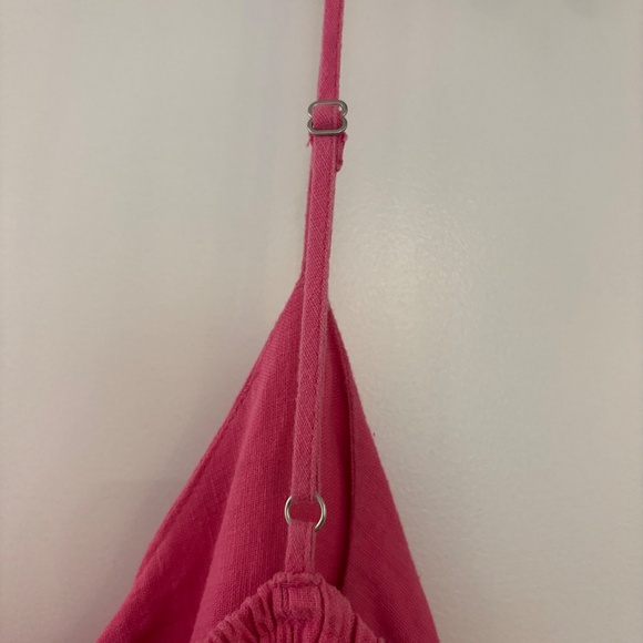 Tabitha Brown x Target Limited Time Collection Pink and Red Colorblock Dress - Picture 9 of 9